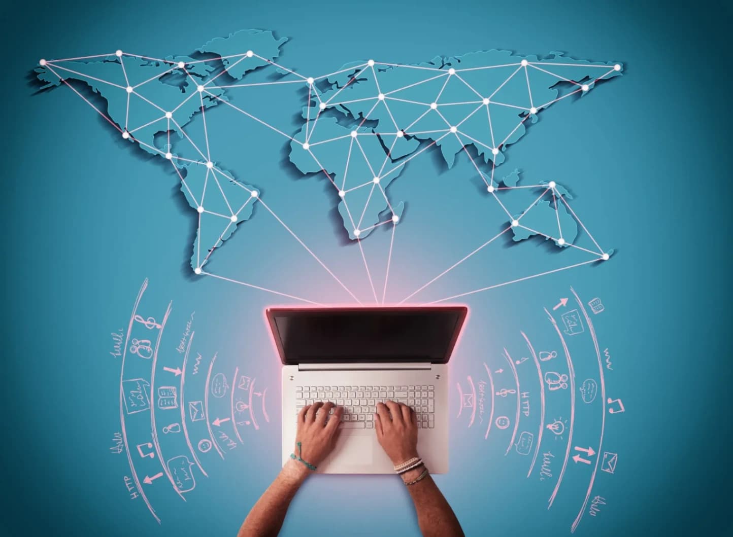 Web GIS development and interactive geospatial application